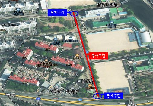 관련사진(장평중곡지구 침수예방사업 우수관 매설공사에 따른 주간 교통통제 안내) 관련사진(장평중곡지구 침수예방사업 우수관 매설공사에 따른 주간 교통통제 안내).jpg