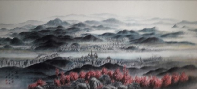 1 1. 9. - 통영시, 미술품 기증받아 공공미술 자산 확대 3(안인권 작가-한산대첩지).jpg