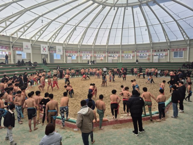 1-2 사계절 스포츠산업도시 고성, 전국 선수단 동계훈련 열기로 ‘후끈’ (씨름2).jpg