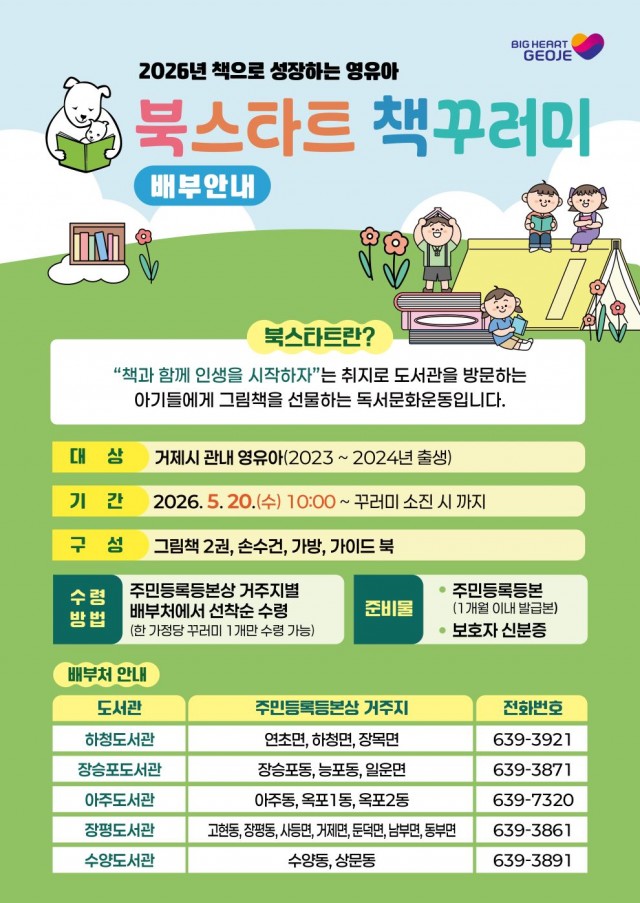 관련사진(거제시 시립도서관， 북스타트 책꾸러미 배부).jpg