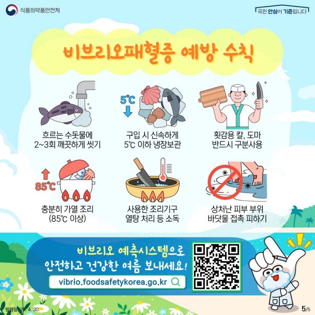관련사진(해산물은 익혀먹고 피부상처는 바닷물접촉 주의하세요-비브리오패혈증예방수칙).jpg