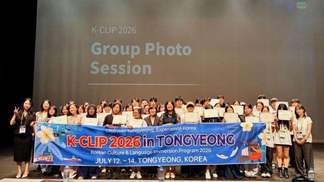 7. 15. - 세계 청년 관광인재 육성, K-CLIP 2026 글로벌 문화관광도시 통영서 대미 장식 1.jpg